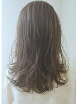 アスタリスク(asterisk)&nbsp;大人女子風ラフミディアム×ベージュカラー【西村優子】