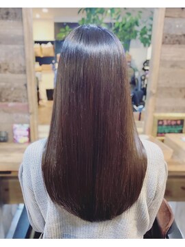 サーティースリー 石川町店(Thirty3) サラツヤストレート