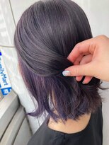 アリーズ シブヤ(ALLYS shibuya)&nbsp;イヤリングカラー ラベンダーカラー ショッキングパープル