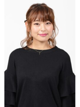 アース 鹿児島天文館店(HAIR&MAKE EARTH) 華やかローポニーアレンジ