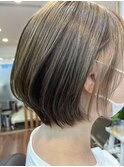ショートボブ/20代30代40代/簡単スタイリング
