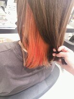 シエル ハーバーランド umie店(CIEL)&nbsp;インナーカラーオレンジ