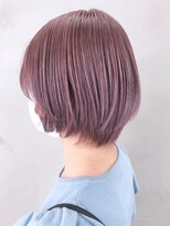 アルバム 銀座(ALBUM GINZA)&nbsp;ラベンダーショート_ミニウルフテラコッタくすみブルー_ba323402