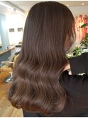 【hair resort MAHANA】ロング×ハイライト履歴のグレージュ