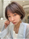 エアリーショートボブ