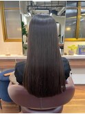 髪質改善 ツヤ髪ロング 白髪染め×ヘナカラー 30代40代50代