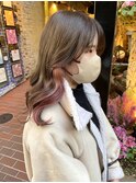 黒髪/ボブルフ/ネビージュ/小顔/ワンレン/髪質改善/グレージュ