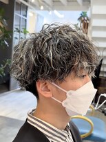 チェスト 姫路店(CHEST)&nbsp;【今井良輔】波巻きハイライト|アッシュブラック/グレーベージュ