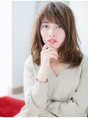 ふんわりカールがフェアリー♪ナチュセミディg古河20代30代40代