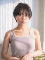 ベンジー 小倉店(benji)&nbsp;大人な耳掛けショートスタイル　3