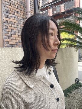 ブクレット(Bouclettes) 心斎橋　ミディアムスタイル　レイヤー