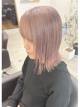 オリビアヘアー(OLIVIA HAIR) ミルクティーピンクベージュ