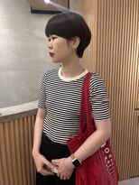 ロンドプロフィール 浦和(Lond profil)&nbsp;中川　前髪カット顔まわり似合わせ外ハネくびれレイヤーミディ