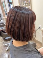 アルターリール(aL ter Rire)&nbsp;前髪/マチルダボブ/ピンクベージュ/インナーグレージュ/中村郁未