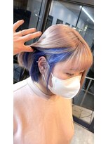 エンカウントバイマハロ 千葉(encount by mahalo)&nbsp;ホワイトミルクティー《ピンク味》×ブルー