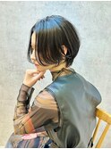 20代30代40代50代/丸みショート/クビレ/前髪あり/表参道