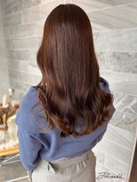 ジル アンク(Jill ankh)&nbsp;《Jillankh 姫路駅前》シアベージュ　艶感　透明感　セミロング