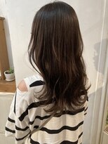 シェノン 赤羽店(CHAINON)&nbsp;ロングのキレイなヘアカラーショコラブラウン赤羽美容室