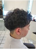 マッシュパーマ20代30代40代メンズカットツイスト