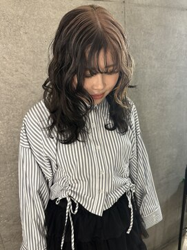 リンドトウキョウ ウメダ(LINDO TOKYO) a/デザインカラー/ホワイトベージュ/レイヤーデザイン/梅田