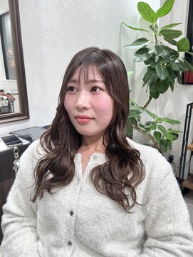 ベルヘアーデザイン 堺東(Belle hair Design) レイヤー/レイヤーカット/韓国/韓国風/ゆる巻き/イルミナカラー