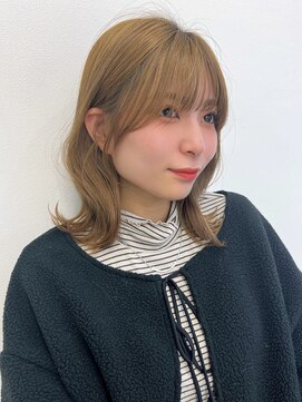 メルバイグラフ 梅田(mel by GRAFF) 可愛くなりすぎない大人顔まわりレイヤー