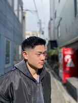 クフィア メンズフェード カンポ 天王寺(CUFFIA MENSFADE CAMPO) フェザーバング×フェード