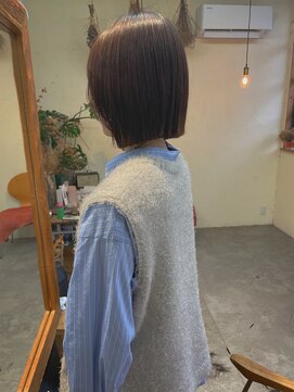 ハコ(haco.) 切りっぱなしレイヤーボブ