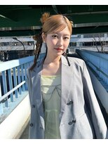 エンリエド(ENLIED) ブリーチなしWカラー　オリーブベージュ