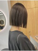 外ハネボブ×タッセルボブ×透明感カラー