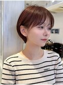 【畑中正敏】愛されショートボブ艶髪/似合わせカット