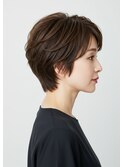 丸みショートヘア