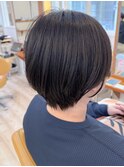【morio成増/児玉】前髪無し　黒髪ショートボブ