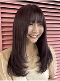 韓国風レイヤーカット[ラベンダーベージュ]南浦和/浦和/韓国　87