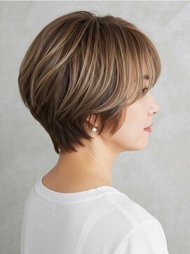 ラ ブレス 北浜プラザ(LaBless) 30代40代50代人気★大人女子の抜け感ハイライトボブ(北浜)