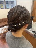 ゆるふわシニヨン