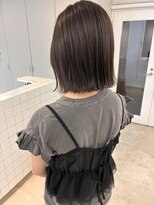 トリート 千葉店(TREAT)&nbsp;【秋髪】切りっぱなし/秋カラー/外ハネ/ボブ