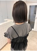 【秋髪】切りっぱなし/秋カラー/外ハネ/ボブ