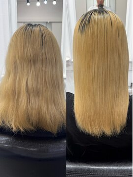 アルケム 学芸大学(AlChem) 【チダ指名】ブリーチ縮毛矯正/髪質改善/酸性ストレート/美髪