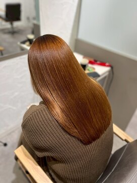 エス 大阪梅田店(es) 髪質改善縮毛矯正×トリートメント【バイカルテ】