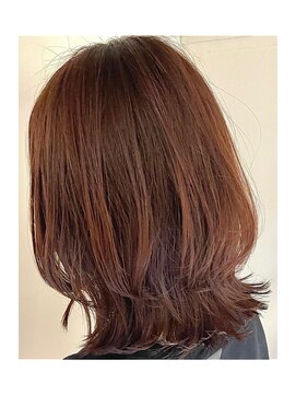 ヘイハッピー ヘアーラウンジ(HEY HAPPY hair lounge) 外ハネボブレイヤー