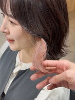 ゼン(ZEEN)&nbsp;【シアーピンクのインナーカラー&髪質改善カラー】