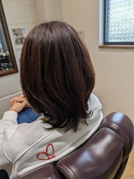 チアー ヘアリラクゼーション(cheer HAIRRELAXATION) ボルドーカラー