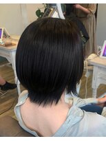 ヘアアトリエ ナイン 岡部店(hair atelier nine) ヘッドスパ/チェリーレッド/ハイレイヤーウルフ/美髪/福島市