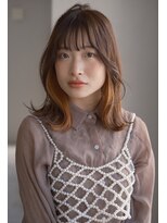 コエ(koe')&nbsp;オレンジベージュイヤリングカラー