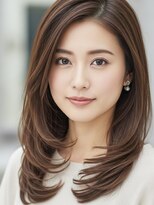 レヴィア(REVIA)&nbsp;レイヤーカット髪質改善トリートメント前髪カット