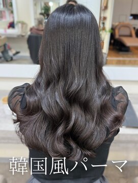 アミー 池袋(Ammy) コテ巻き風パーマ /韓国風パーマ/デジタルパーマ/レイヤーカット