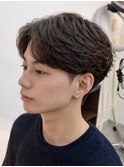 フェザーショート/フェザーパーマ/刈り上げ/千葉駅/メンズカット