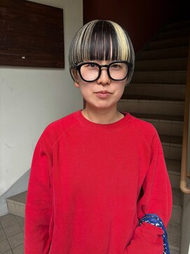 コレット ヘアー 大通(Colette hair) 【minami】デザインハイライト×BOB