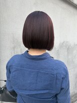 エムタニグチミュー(MTANIGUCHI Mieux)&nbsp;ブリーチなし/暖色カラー/ワインレッド/レッドカラー